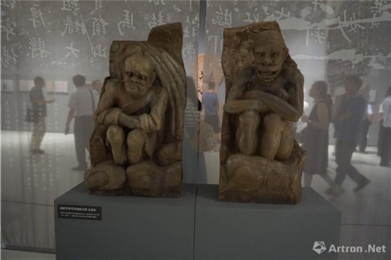 地獄變相寒冰地獄（局部）復制品 四川美術(shù)學院